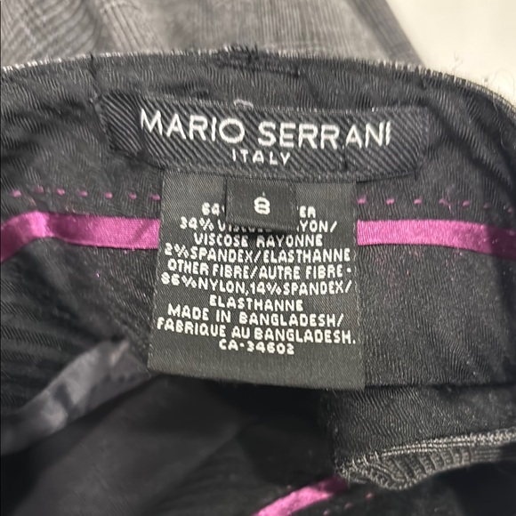 Gray Wide-Leg  Mario Serrani Trousers - Picture 10 of 10